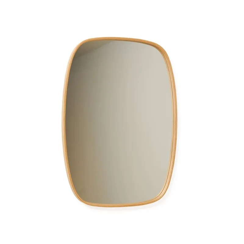 Aranfield væghængt spejl Rektangulær 62 cm, Brun