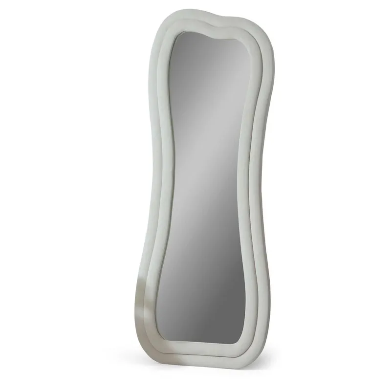 Bordentown Gulvspejl 65 x 170 cm, Cremehvid