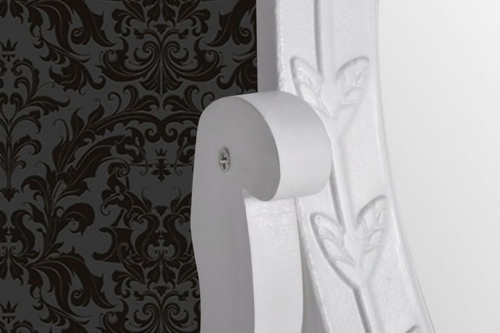Toiletbord Med Ovalt Vippespejl Mdf - Hvid - Boligtilbehør - Spejle - Bordspejl