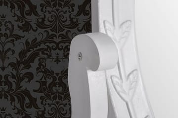 Toiletbord Med Ovalt Vippespejl Mdf - Hvid - Boligtilbehør - Spejle - Bordspejl