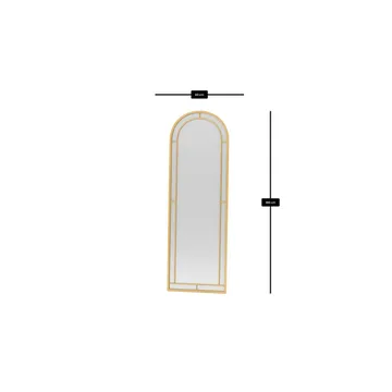 Dasina Gulvspejl 60 x 180 cm - Guld - Boligtilbehør - Spejle - Helkropsspejl