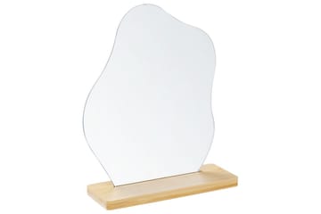 Golvspegel Beliani Lozere Light colored wood - Boligtilbehør - Spejle - Gulvspejl