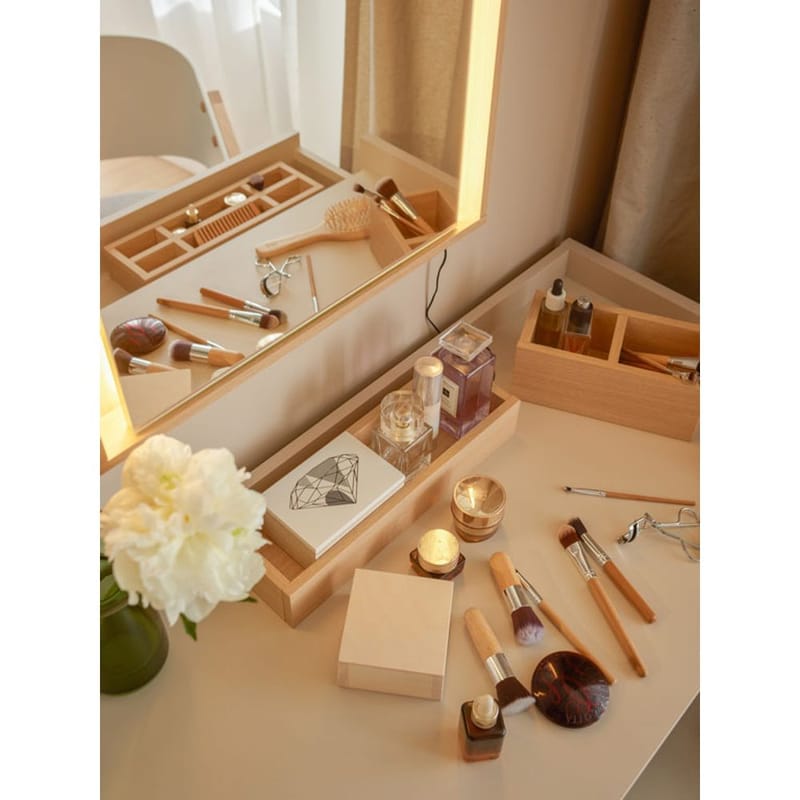 Hængende spejl 4 You Fresh 50 cm - Eg - Boligtilbehør - Spejle - Vægspejl