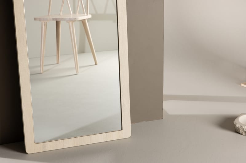 Memphis Gulvspejl 60x193 cm - Hvid - Boligtilbehør - Spejle - Helkropsspejl
