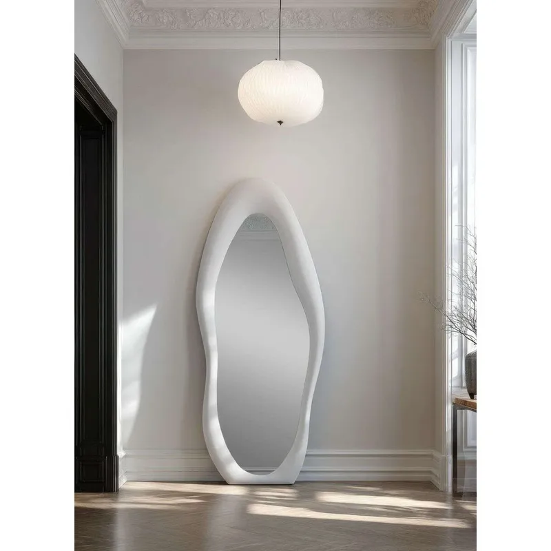 Kuro Gulvspejl 70 x 165 cm - Cremehvid - Boligtilbehør - Spejle - Helkropsspejl