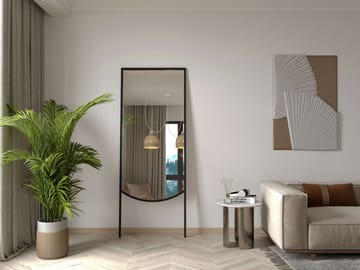 Linor Gulvspejl 70x180 cm - Sort - Boligtilbehør - Spejle - Helkropsspejl