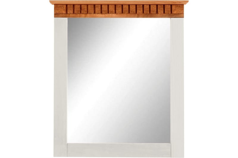 Lisa Væghængt Spejl Rektangulær 60x70 cm - Hvid - Boligtilbehør - Spejle - Vægspejl
