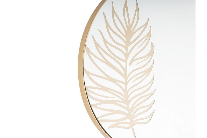 Cherilus spejl rund 57 cm - Guld - Boligtilbehør - Spejle - Makeupspejl