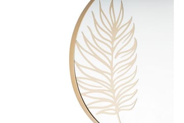 Cherilus spejl rund 57 cm - Guld - Boligtilbehør - Spejle - Makeupspejl