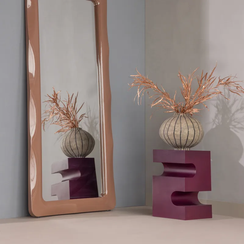Makeupspejl Norea 180 cm - Gammelrosa - Boligtilbehør - Spejle - Helkropsspejl