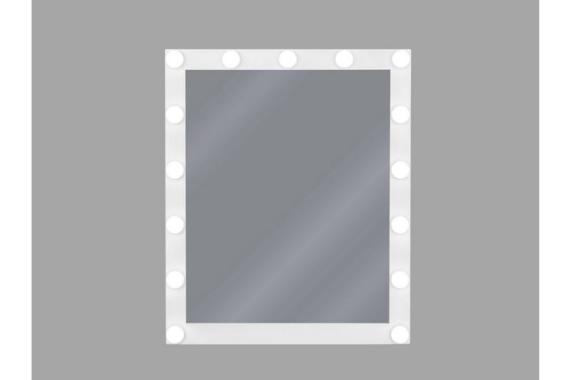 Sagspejl LED 50x60 cm - Gennemsigtig - Boligtilbehør - Spejle - Makeupspejl