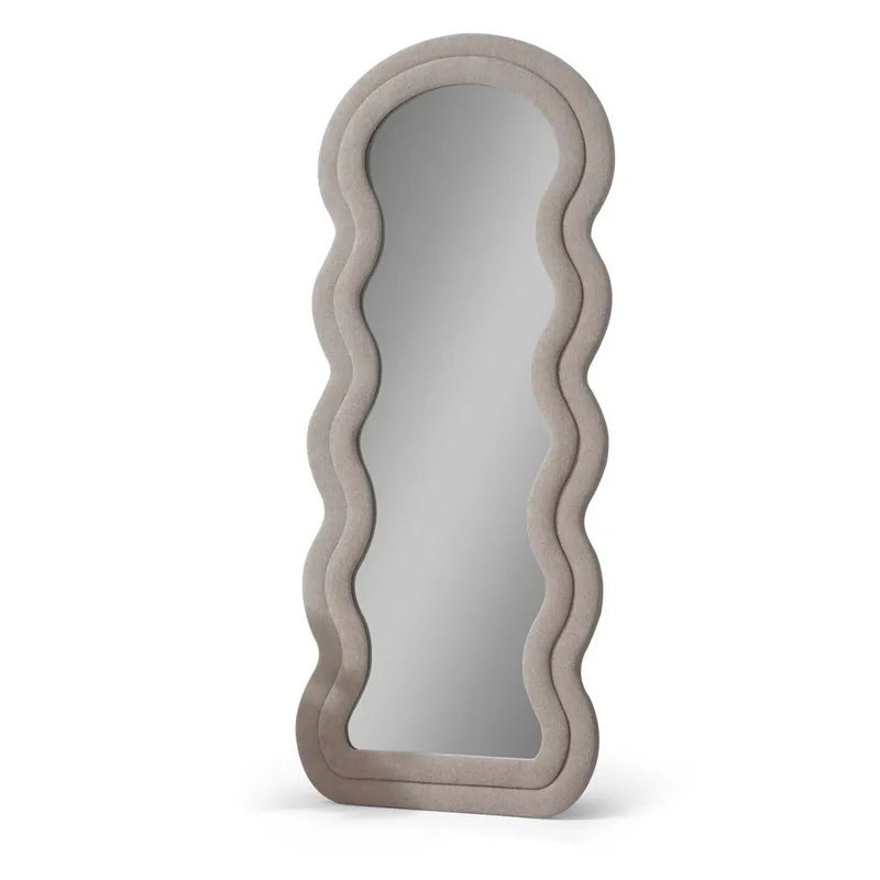 Mijara Gulvspejl 65 x 170 cm - Beige - Boligtilbehør - Spejle - Helkropsspejl