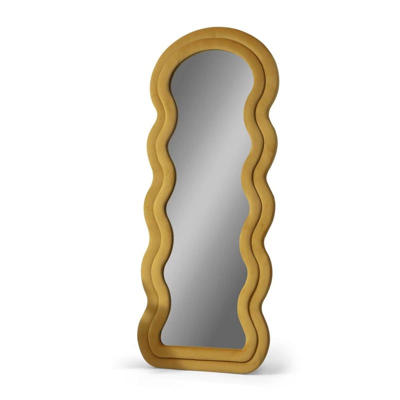 Mijara Gulvspejl 65 x 170 cm - Gul - Boligtilbehør - Spejle - Helkropsspejl