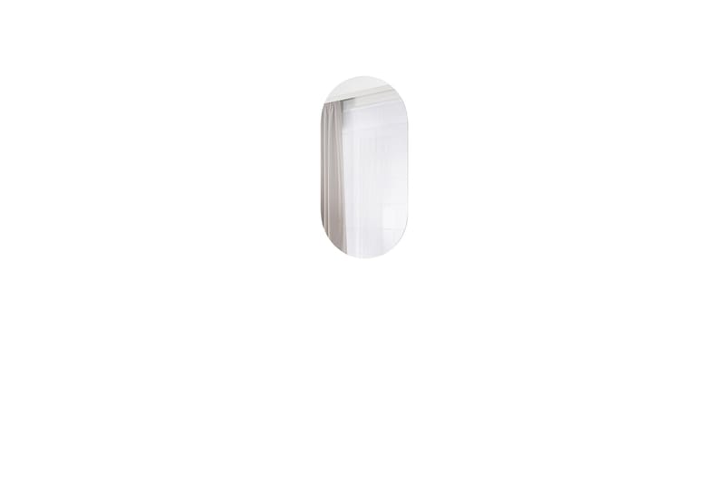 Monfort Væghængt Spejl Oval 45x90 cm - Brun - Boligtilbehør - Spejle - Vægspejl
