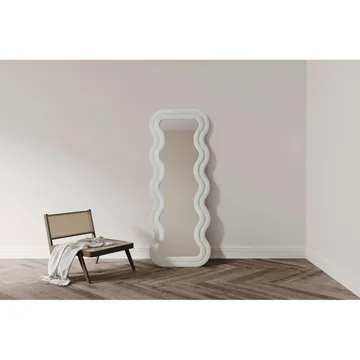 Muli Gulvspejl 65 x 170 cm - Cremehvid - Boligtilbehør - Spejle - Helkropsspejl