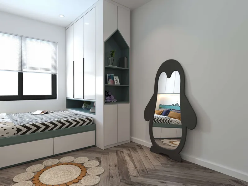 Orven Gulvspejl 90x150 cm - Sort - Boligtilbehør - Spejle - Helkropsspejl