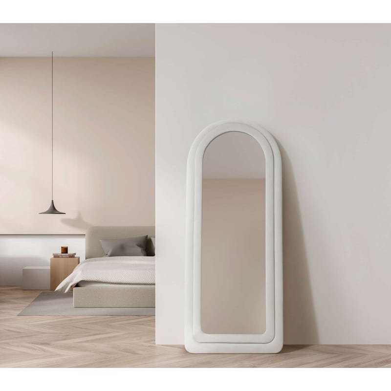 Ottawa Gulvspejl 65 x 170 cm - Cremehvid - Boligtilbehør - Spejle - Helkropsspejl