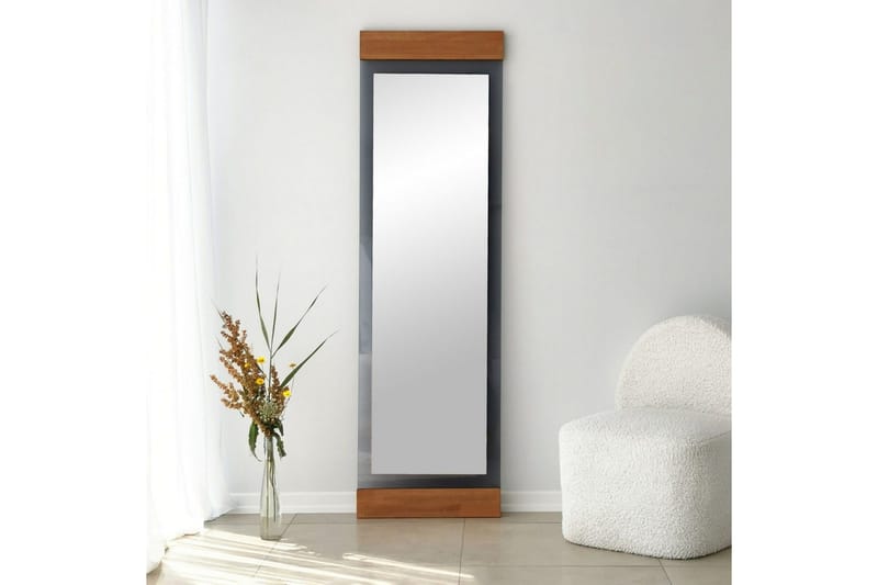 Psyke Spejl Ataturs Eg / Røgfarvet - Eg / Røgfarvet - Boligtilbehør - Spejle - Vægspejl