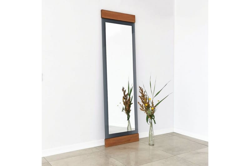 Psyke Spejl Ataturs Eg / Røgfarvet - Eg / Røgfarvet - Boligtilbehør - Spejle - Vægspejl