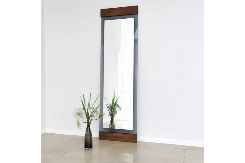 Psyke Spejl Ataturs Valnød / Røgfarvet - Valnød / Røgfarvet - Boligtilbehør - Spejle - Vægspejl