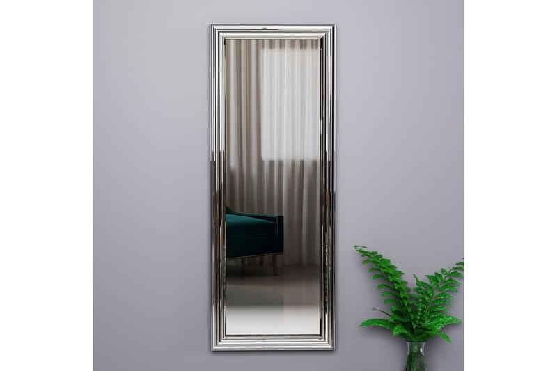 Rube Spejl 40 cm Rektangulær - Sølv - Boligtilbehør - Spejle - Vægspejl