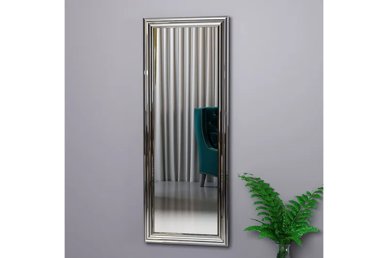 Rube Spejl 40 cm Rektangulær - Sølv - Boligtilbehør - Spejle - Vægspejl