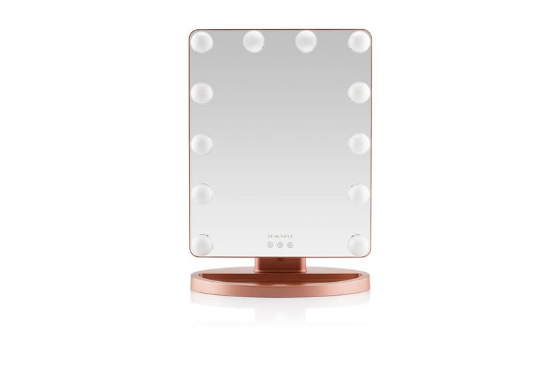 Sminkespejl Beautifly GamourVue med LED-belysning - Boligtilbehør - Spejle - Makeupspejl