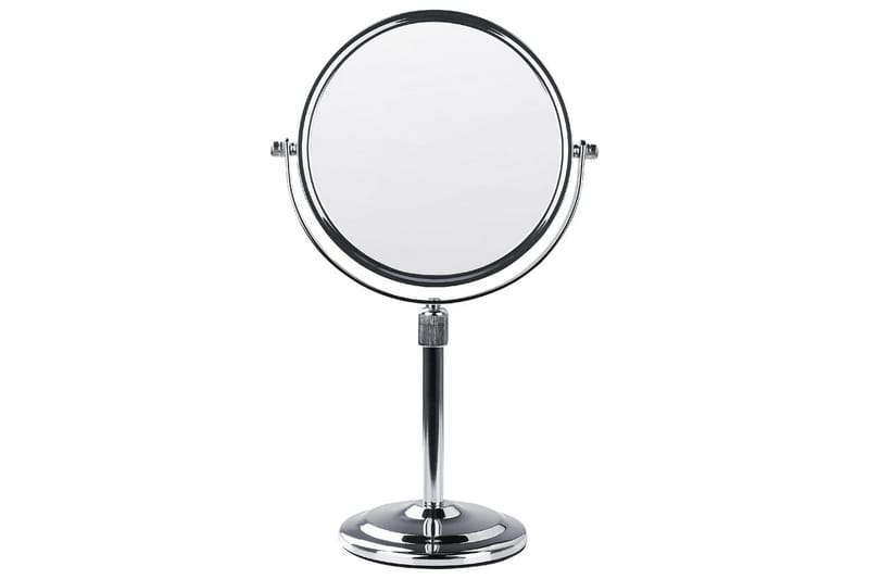 Sminkspegel Beliani Aveyron Guld Silver - Boligtilbeh ør - Spejle - Makeupspejl