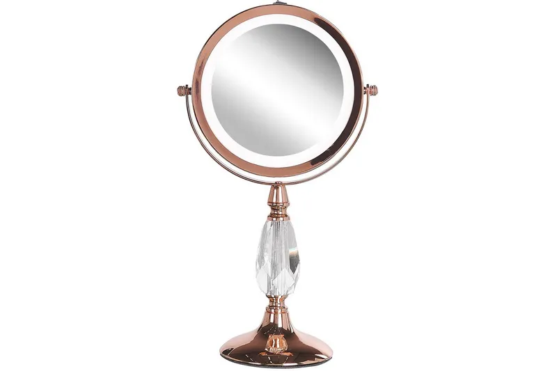 Sminkspegel Beliani Maury Guld GOLD VALUE_MISSING_3, undefined