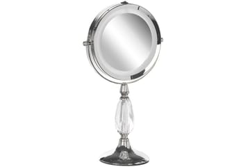 Sminkspegel Beliani Maury Guld Silver VALUE_MISSING_1 - Boligtilbehør - Spejle - Makeupspejl
