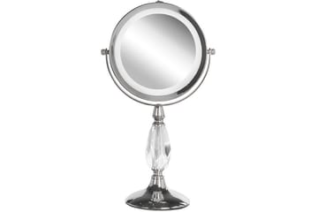 Sminkspegel Beliani Maury Guld Silver VALUE_MISSING_1 - Boligtilbehør - Spejle - Makeupspejl