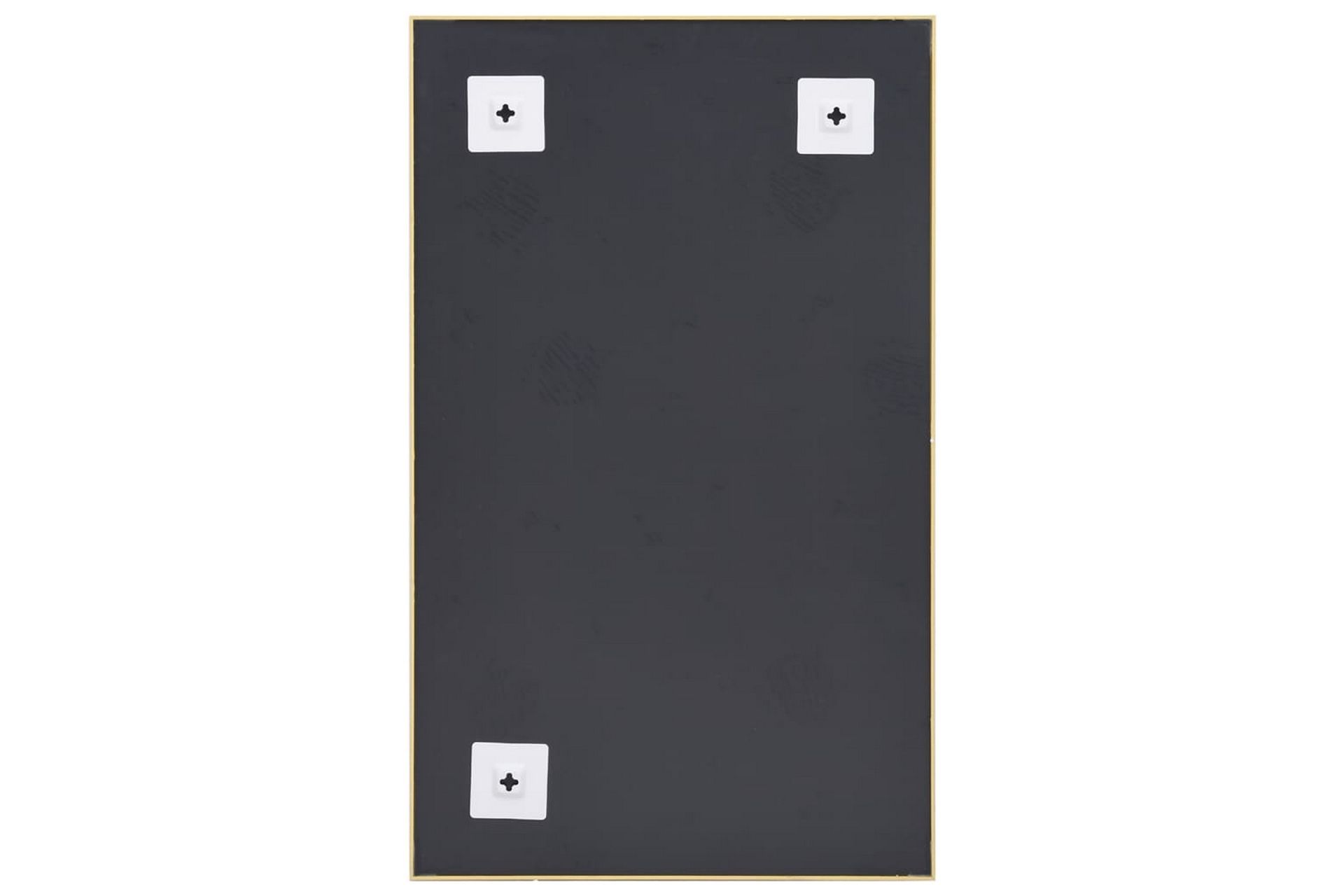 spejl 100x60 cm guldfarvet - Guld - Boligtilbehør - Spejle - Vægspejl