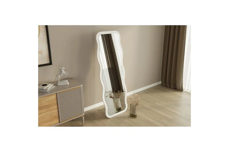 Spejl Aror Hvid - Hvid - Boligtilbehør - Spejle - Vægspejl