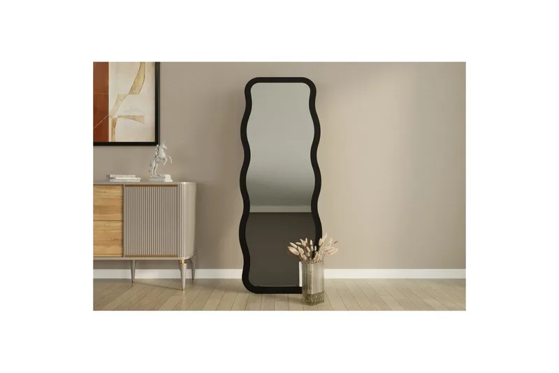 Spejl Aror Sort - Sort - Boligtilbehør - Spejle - Vægspejl