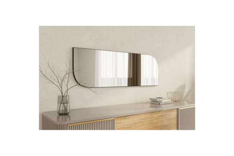 Spejl Ayana Sort - Sort - Boligtilbehør - Spejle - Vægspejl