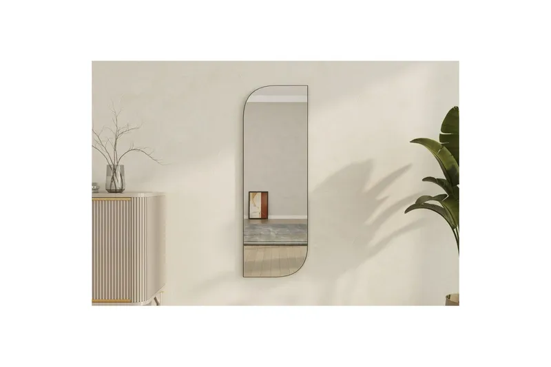 Spejl Ayana Sort - Sort - Boligtilbehør - Spejle - Vægspejl