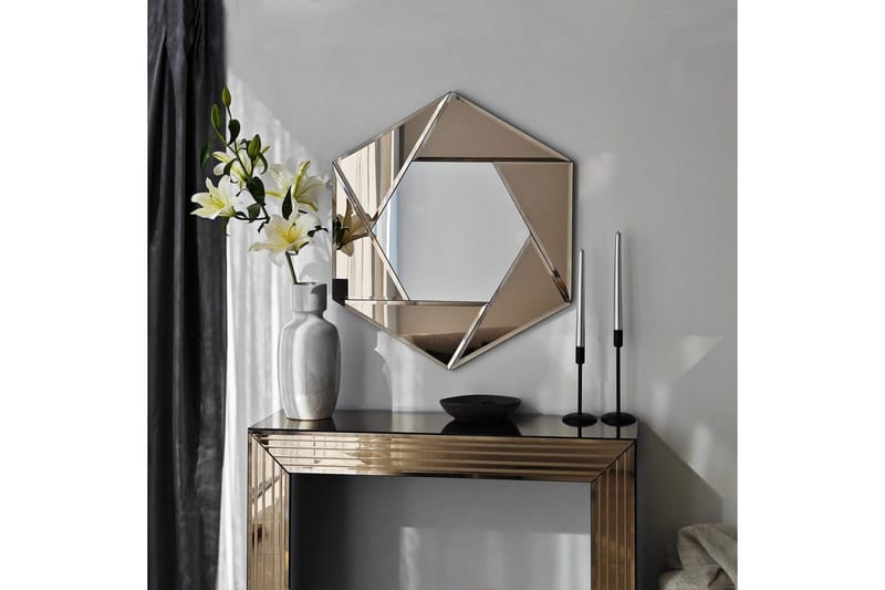 Spejl Calrith Bronze - Bronze - Boligtilbehør - Spejle - Vægspejl