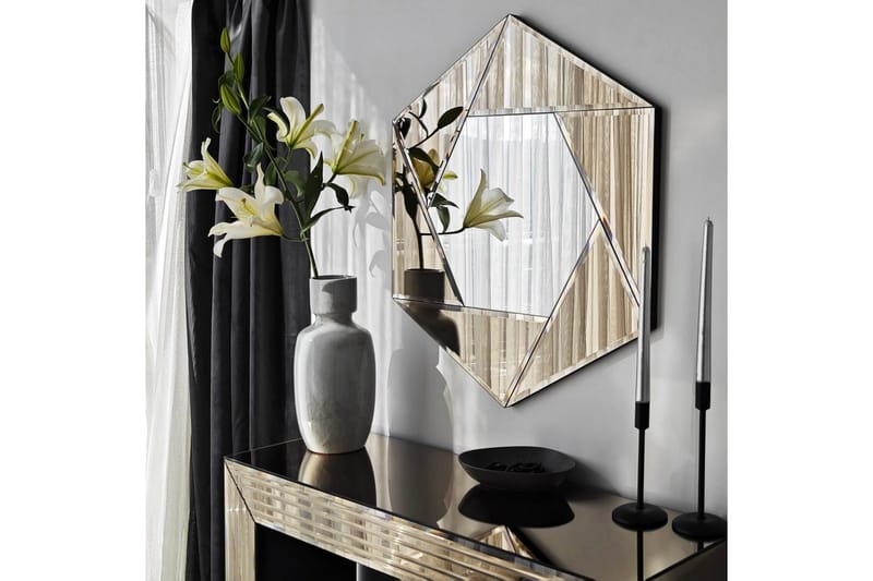 Spejl Calrith Bronze - Bronze - Boligtilbehør - Spejle - Vægspejl