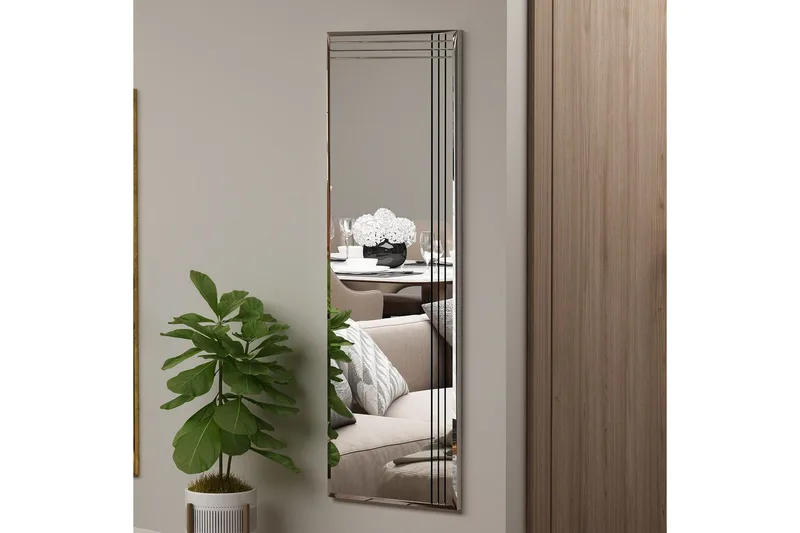 Spejl Casaria Transparent - Hvid - Boligtilbehør - Spejle - Vægspejl