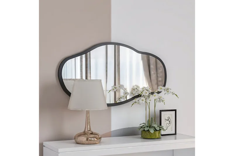 Spejl Couldy Transparent - Ivory - Boligtilbehør - Spejle - Vægspejl