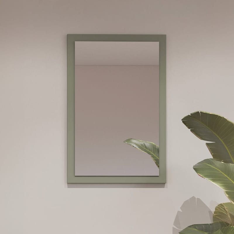 Spejl Cross - Grøn - Boligtilbehør - Spejle - Vægspejl