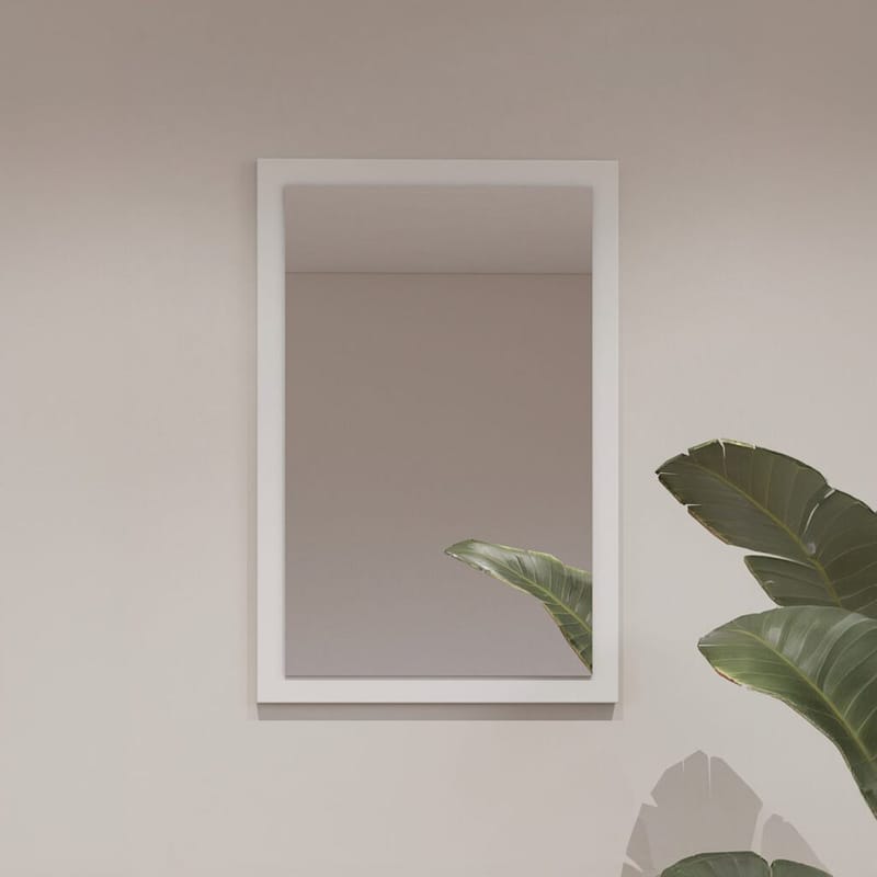 Spejl Cross - Hvid - Boligtilbehør - Spejle - Vægspejl