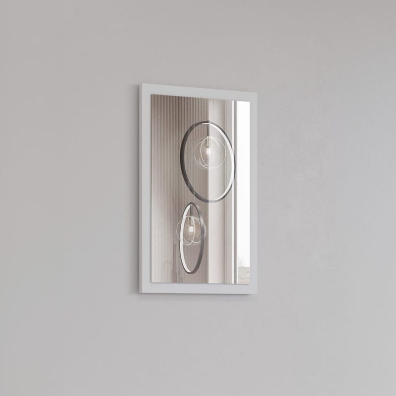 Spejl Cross - Hvid - Boligtilbehør - Spejle - Vægspejl