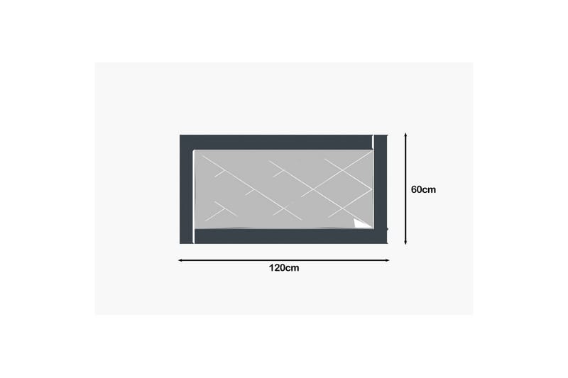 Spejl Elorwich Fume / Hvid - Fume / Hvid - Boligtilbehør - Spejle - Vægspejl