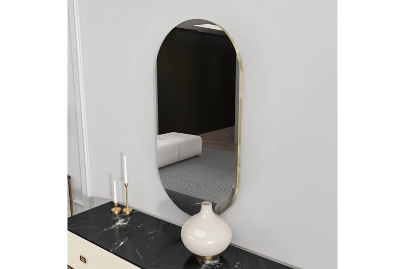 Spejl Erona Mørk Grå / Rany - Mørk Grå / Rany - Boligtilbehør - Spejle - Vægspejl