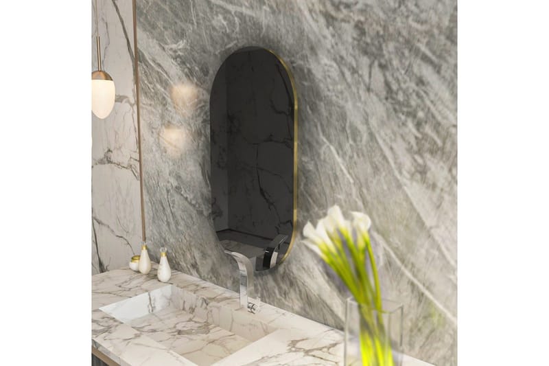 Spejl Erona Mørk Grå / Rany - Mørk Grå / Rany - Boligtilbehør - Spejle - Vægspejl
