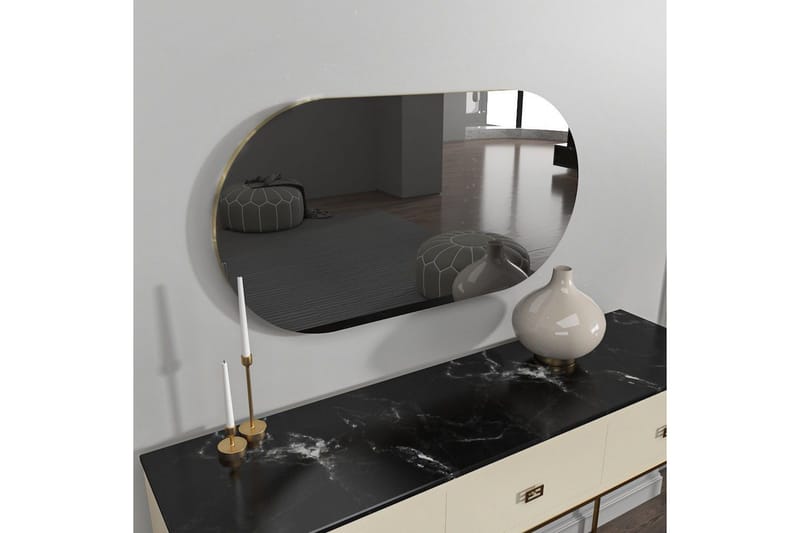 Spejl Erona Mørk Grå / Rany - Mørk Grå / Rany - Boligtilbehør - Spejle - Vægspejl