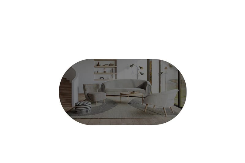 Spejl Erona Mørk Grå / Rany, Mørk Grå / Rany