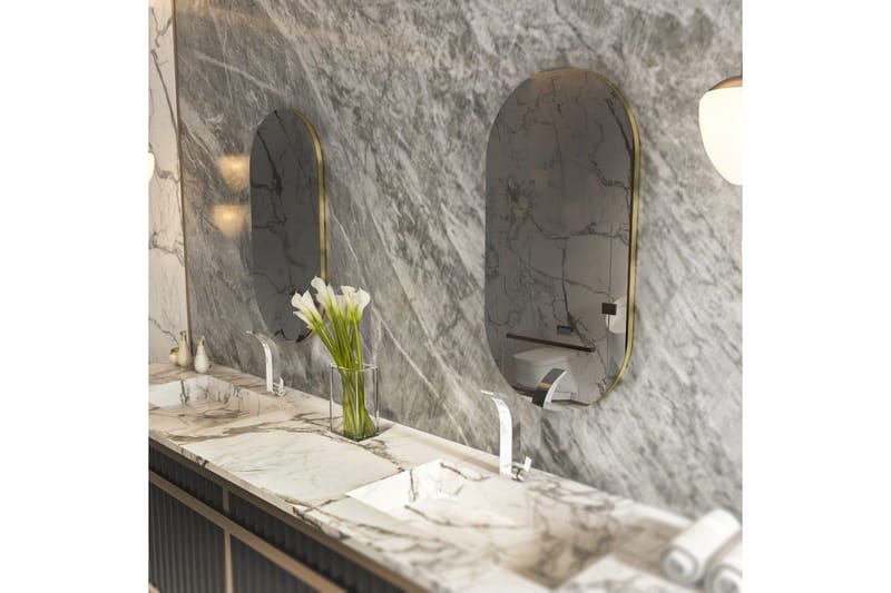 Spejl Erona Mørk Grå / Rany - Mørk Grå / Rany - Boligtilbehør - Spejle - Vægspejl