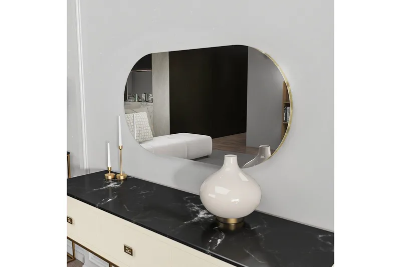 Spejl Erona Transparent / Rany - Transparent / Rany - Boligtilbehør - Spejle - Vægspejl